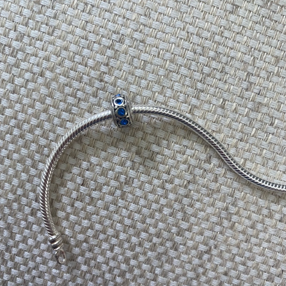Chamilia September Sapphire Birthstone Charm